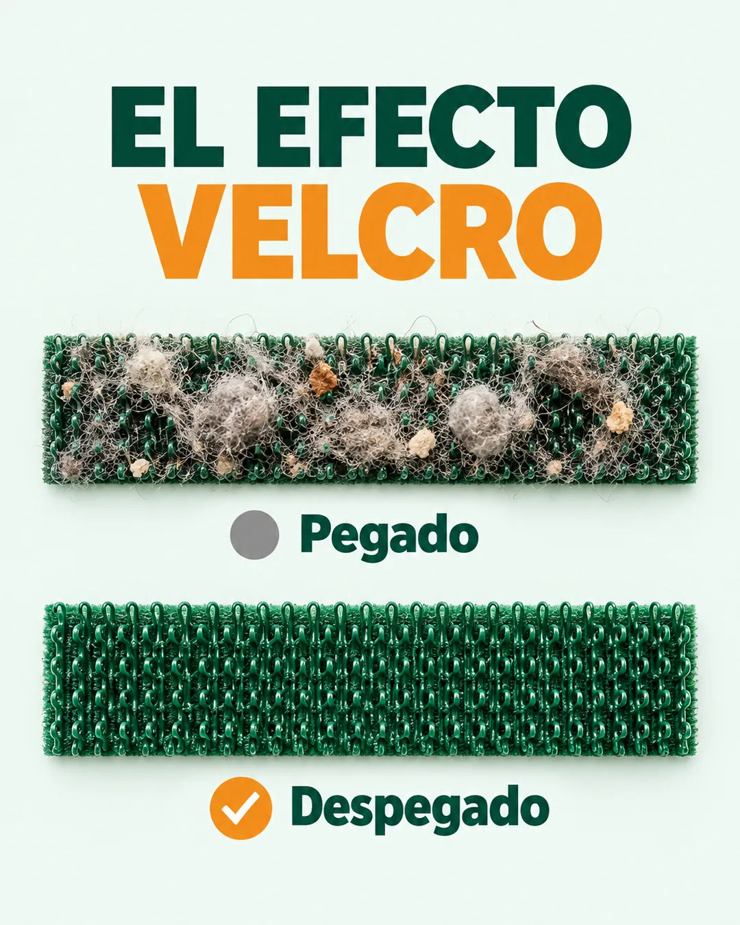 El Efecto Velcro: la caca vieja se queda pegada