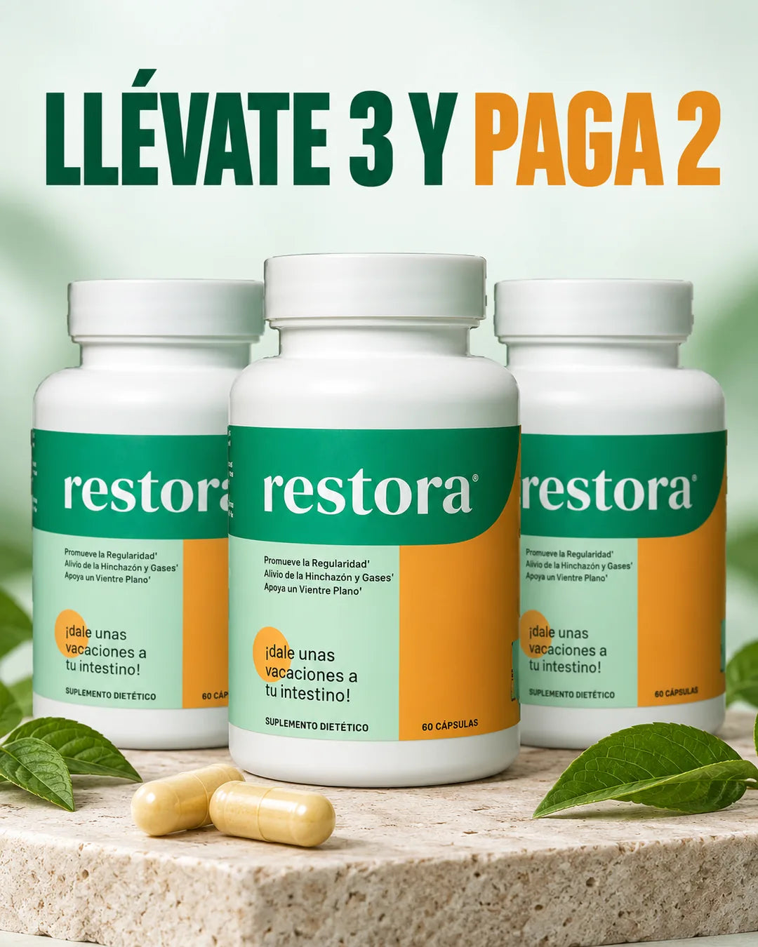 Llévate 3 y paga 2