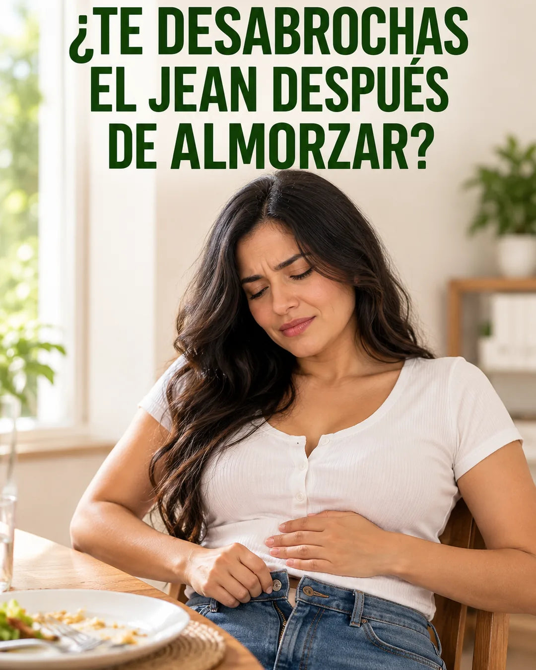Deja de sentirte una pelota después de cada comida.