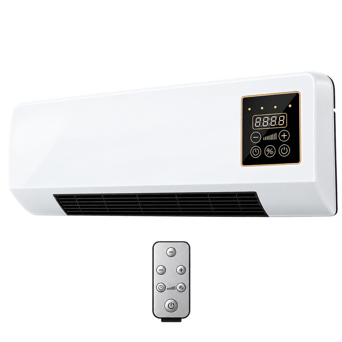 CALEFACTOR Y VENTILADOR 2 EN 1 DE PARED