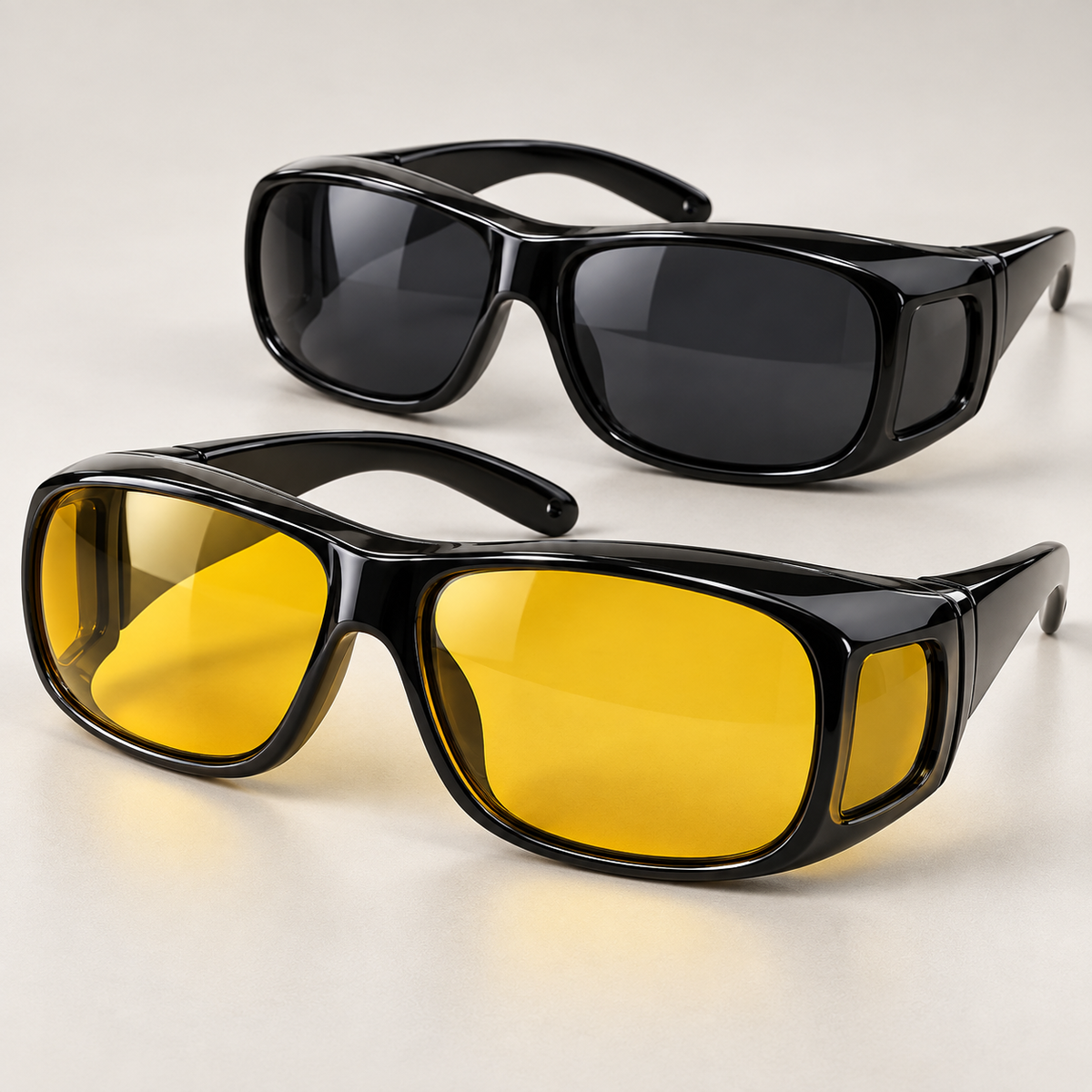 Lentes 2 en 1 para Conducir – Visión Día y Noche