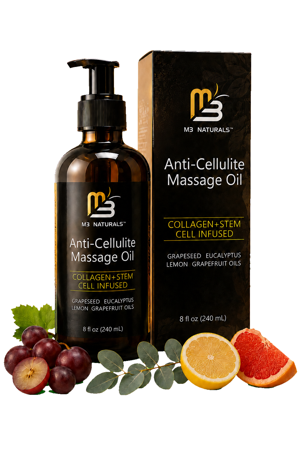 ACEITE ANTI-CELULITIS M3 NATURALS