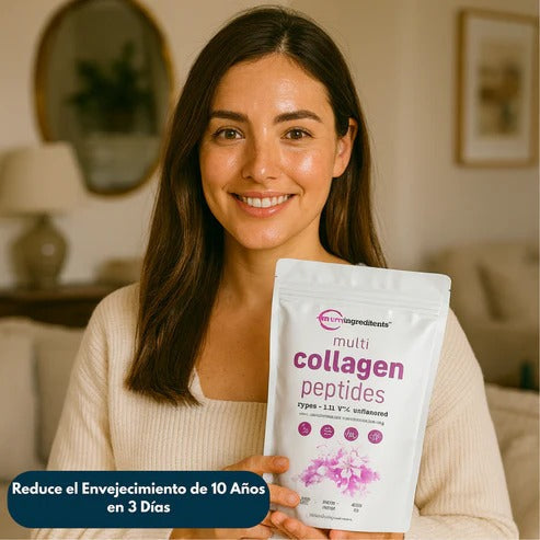 Beauty Multi Collagen Glow 400 g  OFERTA 2x1 a S/99 💥Pack Promo: segunda unidad GRATIS