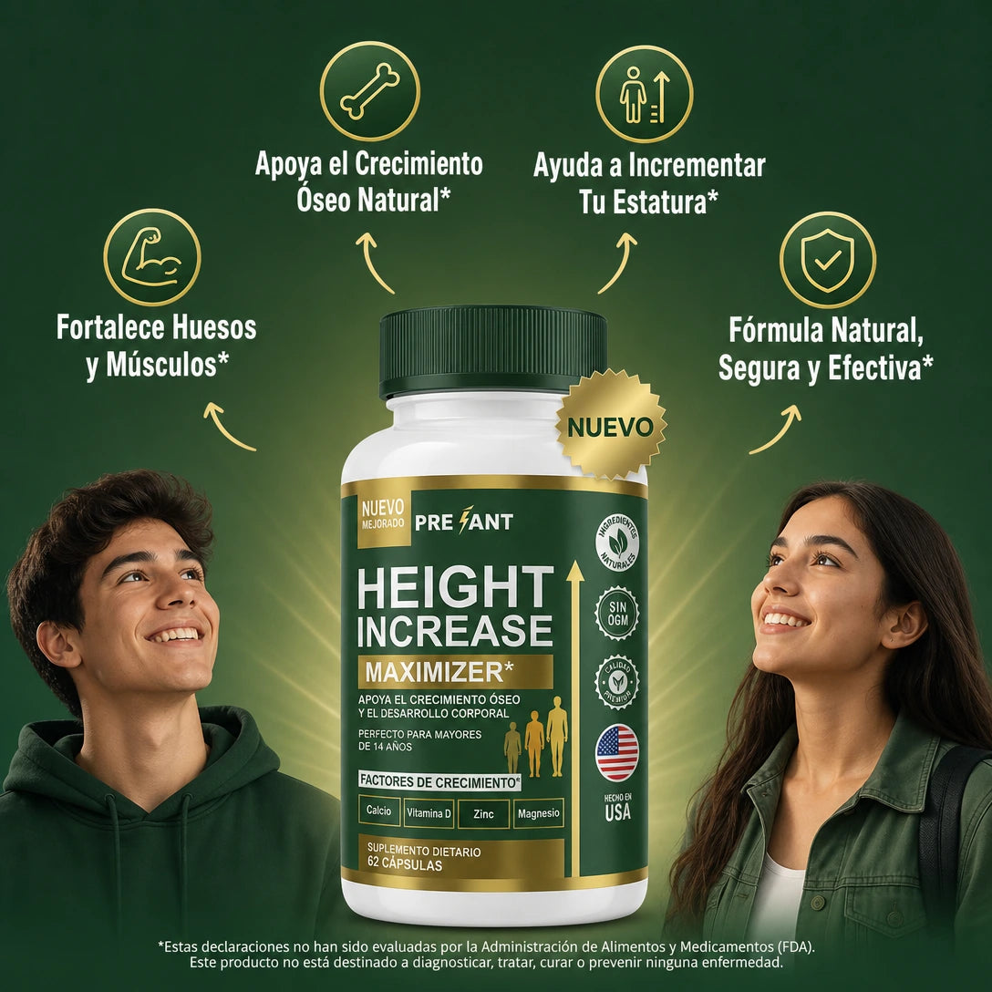 Ultimate Height Accelerator - Fórmula para Incrementar Tu Altura de Forma Natural