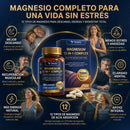 Magnesium Complex 12 en 1 con 12 Tipos de Magnesio para Recuperación y Descanso