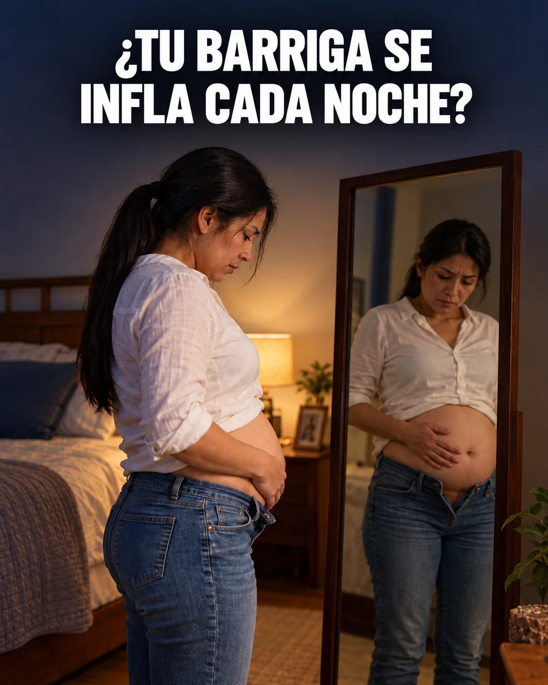 Tu barriga no tiene por qué inflarse así. Destápala hoy.