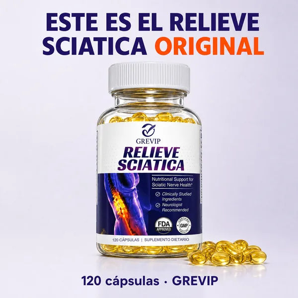 Relieve Sciatica GREVIP, fórmula para el nervio ciático