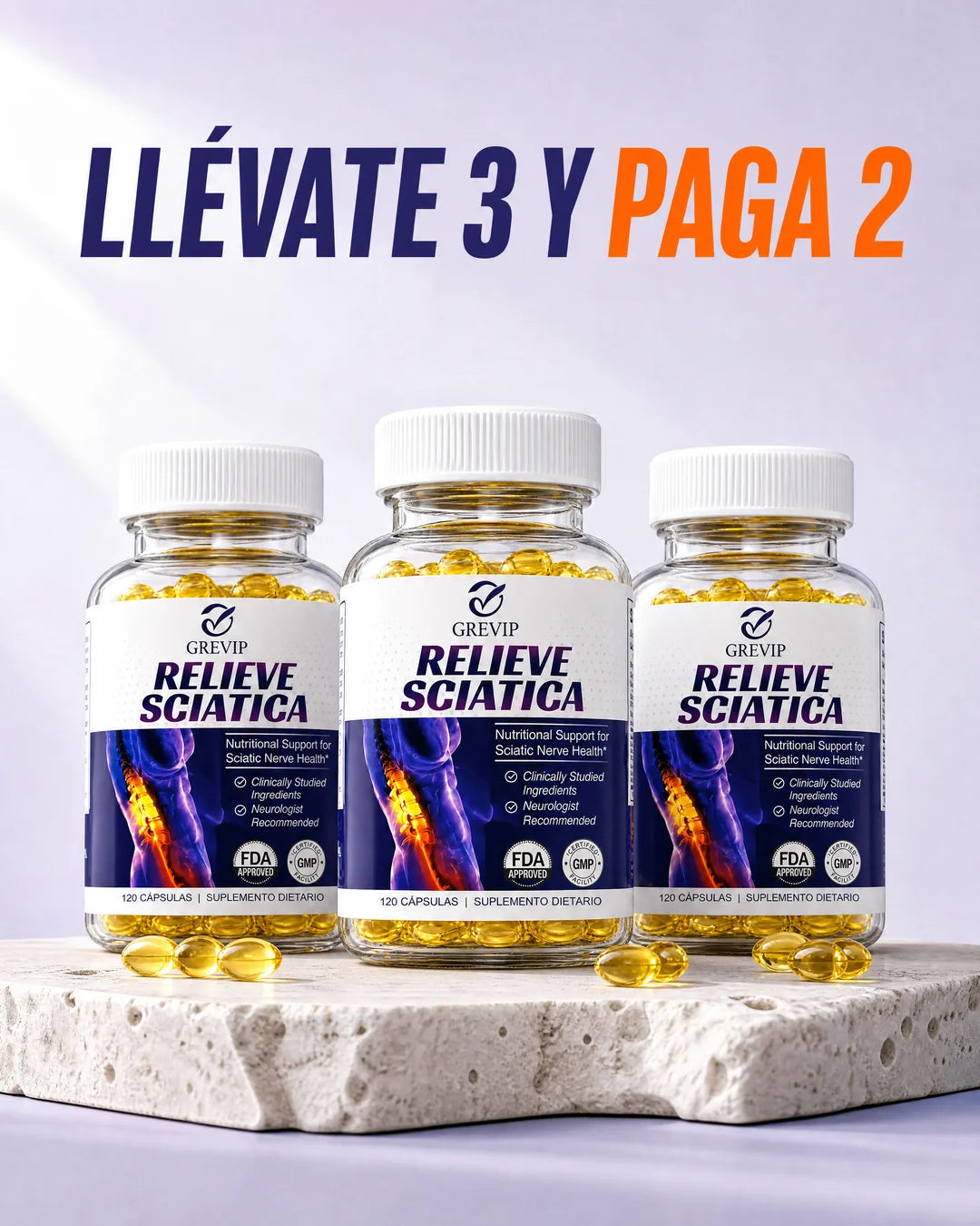 Llévate 3 y paga 2